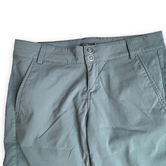 Prana Bermuda Shorts Nylon Stretch Pockets Outdoor Hiking Hybrid Performance 6 - Picture 4 of 9